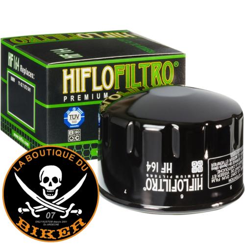 FILTRE A HUILE BMW...PE HF164 NOIR...FILTEROIL HIFLOFILTRO BMW 07120083 / HF164 LA BOUTIQUE DU BIKER