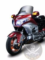 EMBLEME DE GARDE-BOUE AIGLE CHROME KURYAKYN GOLDWING...KUR7333 KURYAKYN EAGLE DECO FRT FENDER 14050181 / 7333...LA BOUTIQUE DU BIKER