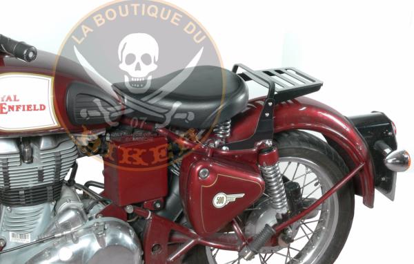 PORTE PAQUET ROYAL ENFIELD CLASSIC 500...SPECIAL TOP-CASE CHROME...SP1175TC...LA BOUTIQUE DU BIKER 