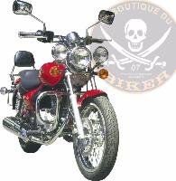 SUPPORTS SACOCHES KAWASAKI 125 ELIMINATOR...SP445...SPAAN LA BOUTIQUE DU BIKER