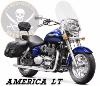 BARRE de PROTECTION MOTEUR TRIUMPH AMERICA LT CHROME..SP784 SPAAN LA BOUTIQUE DU BIKER