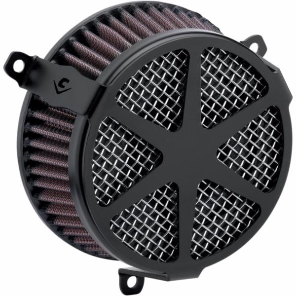 FILTRE A AIR HONDA VT 1300 + FURY COBRA SPOKE AIR CLEANER KIT BLACK 06-0133-04B...PE 10101272..LABOUTIQUEDUBIKER