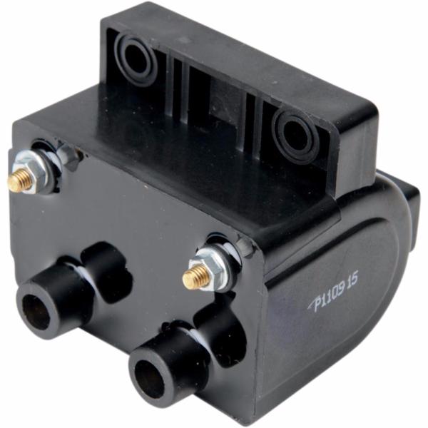 BOBINE POUR HD...COIL 12V DUAL-FIRE 5 OHM BLACK...PE21020227  / 10-2027...LA BOUTIQUE DU BIKER