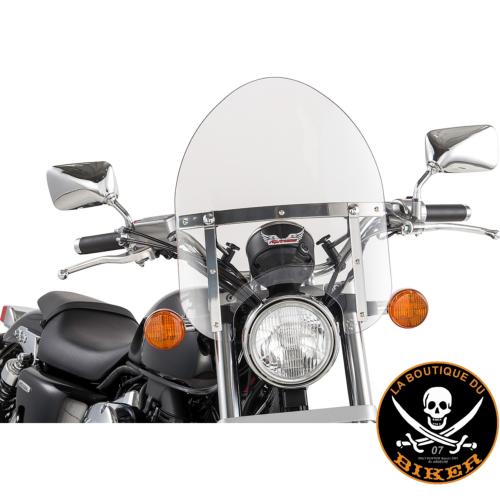 BULLE SAUTE-VENT UNIVERSEL 38cm...DS710360 SLIPSTREAMER WINDSHIELD CRUISERS HD MINI POLICECLEAR 15"