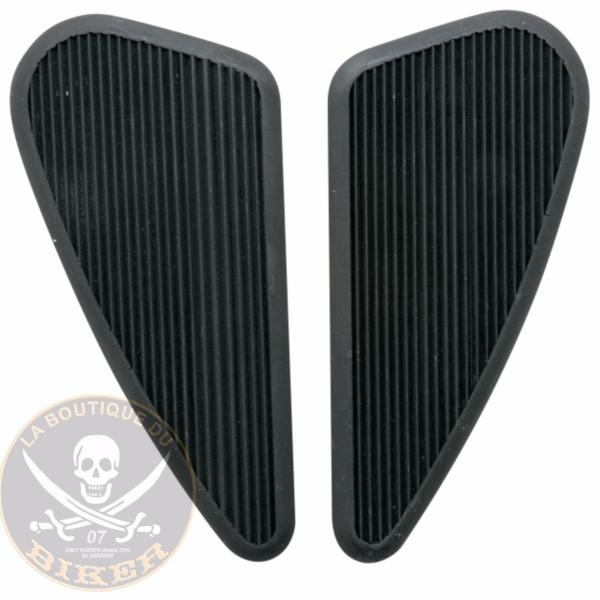 PROTECTION DE RESERVOIR D'ESSENCE...H319-657 LA PAIRE...Highway Hawk knee pad for the tank 1 Set (2 pieces) - 190mm x 90mm x 4.5mm black