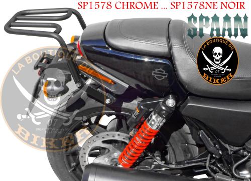 PORTE PAQUET HD XG500 / XG750 STREET ROD...SP1578NE NOIR  #LABOUTIQUEDUBIKER