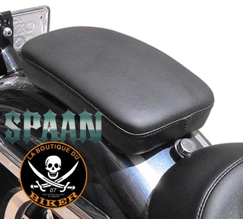 POUF A VENTOUSES....SP1445 NOIR...SPAAN-LA BOUTIQUE DU BIKER