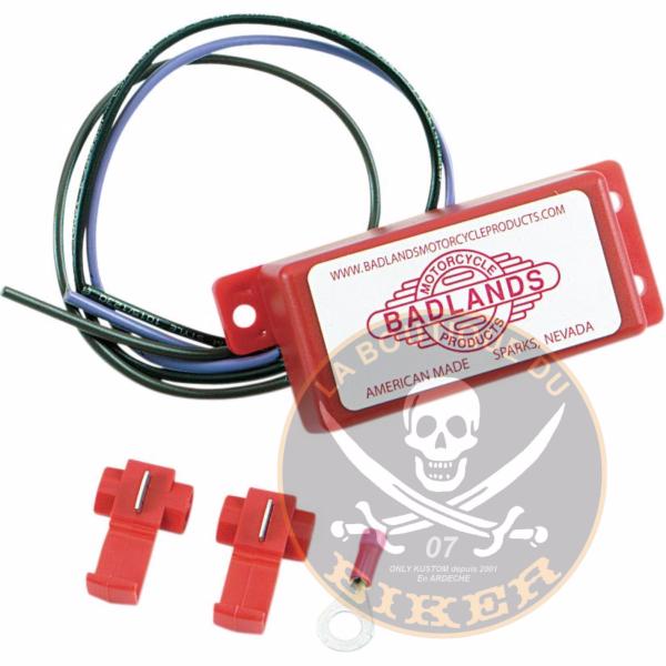 RÉGULATEUR DE CHARGE DE CLIGNOTANT BADLANDS LOAD EQUALIZER...HARLEY 1991-1999 BADLANDS T-SIGNAL LOAD EQUALIZER DS272236 / LE-01