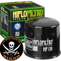 FILTRE A HUILE SUZUKI HAYABUSA...PE HF138 NOIR...HIFLOFILTRO OIL FILTER HF138 LA BOUTIQUE DU BIKER