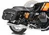 SUPPORTS SACOCHES MOTO GUZZI V7 SANS SISSI BAR...KLICKFIX CHROME...SP1010 SPAAN LA BOUTIQUE DU BIKER