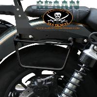 SUPPORTS SACOCHES ROYAL ENFIELD Super Meteor 650...KLICKFIX CHROME...SP1895 Supports De Sacoches Latérales ROYAL ENFIELD Super Meteor 650 Klick Fix