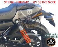 SUPPORTS SACOCHES HD XG500 / XG750 STREET ROD...SP1581 CHROME...SPAAN-LA BOUTIQUE DU BIKER