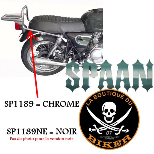 PORTE PAQUET ORCAL 125 ASTOR+SIRIO+SPRNT...SP1189NE NOIR...LA BOUTIQUE DU BIKER