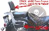 SUPPORTS SACOCHES YAMAHA DRAG STAR 1100 + CLASSIC...KLICKFIX...SP708 SPAAN LABOUTIQUE DU BIKER