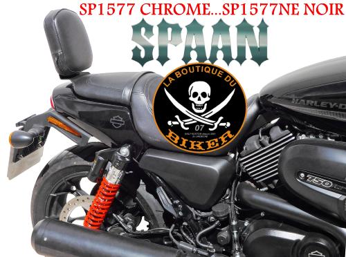 SISSI-BAR HD XG500 / XG750 STREET ROD...SP1577 CHROME...SPAAN-LA BOUTIQUE DU BIKER