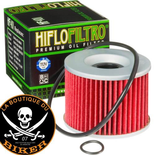 FILTRE A HUILE HONDA GOLDWING GL1100 / GL1200...HIFLOFILTRO OIL FILTER HF401...LA BOUTIQUE DU BIKER