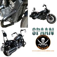 BARRE DE PROTECTION MOTEUR INDIAN Scout Bobber / Rogue...SP1807 CHROME...LA BOUTIQUE DU BIKER