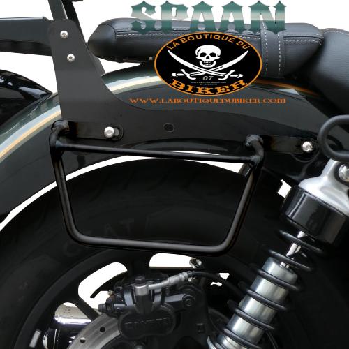 SUPPORTS SACOCHES ROYAL ENFIELD Super Meteor 650...KLICKFIX NOIR...SP1895NE Supports De Sacoches Latérales ROYAL ENFIELD Super Meteor 650 Klick Fix