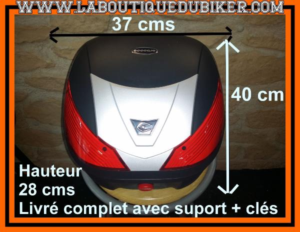 TOP CASE 30 Litres VR03-001...SPAAN-LA BOUTIQUE DU BIKER