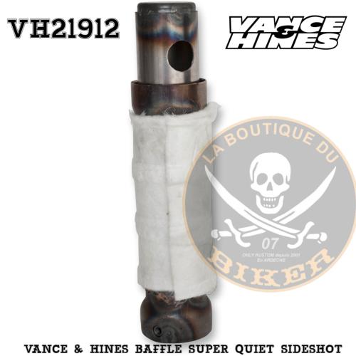 CHICANE BAFFLE VANCE & HINES...VH21912 BAFFLE SUPER QUIET SIDESHOT SHORTSHOT 18611203 / 21912 #LABOUTIQUEDUBIKER