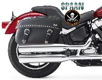 SUPPORTS SACOCHES HD SOFTAIL A PARTIR DE 2018...KLICKFIX NOIR...SP1518NE..LABOUTIQUEDUBIKER