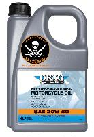 HUILE MOTEUR SAE 20W50 1 GALLON HARLEY et MOTO CUSTOM MINERAL...DRAG SPECIALTIES OIL E-DRAG 20W50 MIN 4L 36010825 / 503153