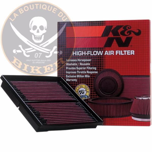 FILTRE A AIR BMW K K&N ELEMENT FILTRANT...BM2605 K & N AIR FILTER REPLACEMENT BMW K MODELS W/O K1200/1300