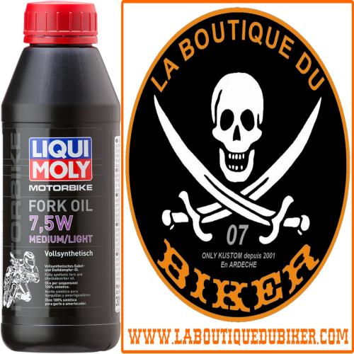 HUILE DE FOURCHE 07.5W 1 Litre...LIQUI MOLY FORKOIL 7,5W MED/LIGHT 1L 36090099 / 2719