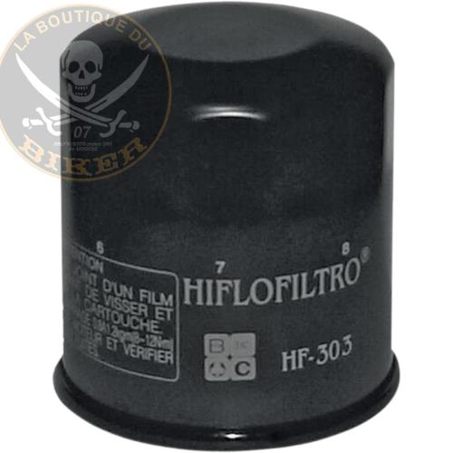 FILTRE A HUILE YAMAHA...PE HF303 NOIR HIFLOFILTRO OIL FILTER...LA BOUTIQUE DU BIKER