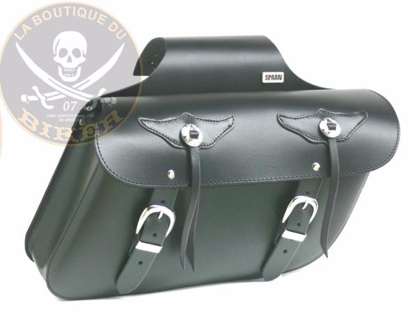 SACOCHES CAVALIERES CLASSIC 18 LITRES...SP391...SPAAN-LA BOUTIQUE DU BIKER